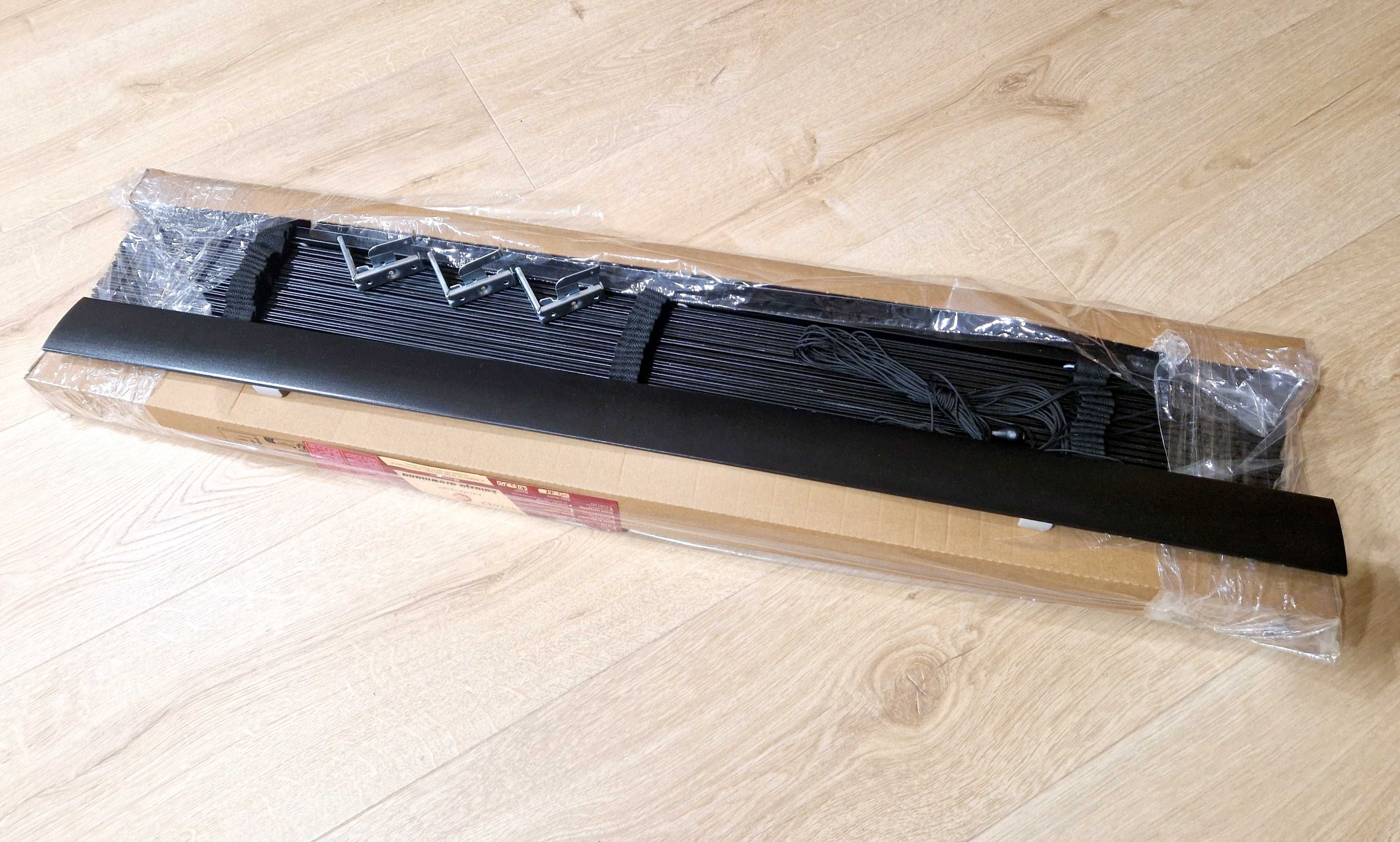Żaluzja drewniana 50mm NOWA rolmajster 106x250cm KPL (1122zł) okazja!