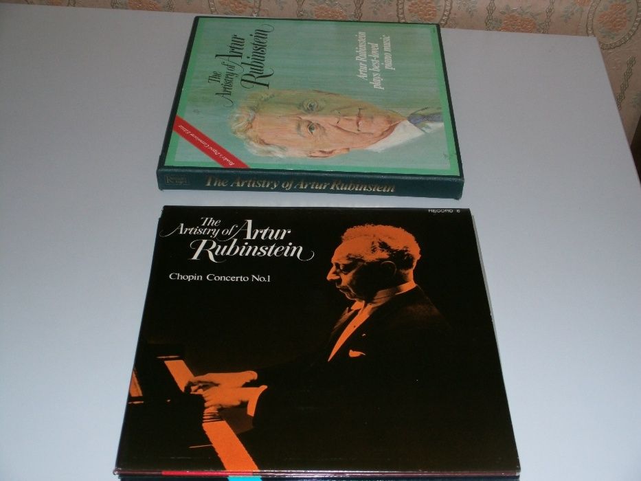 Vendo colecção de discos de vinil 7 Artur Rubinstein