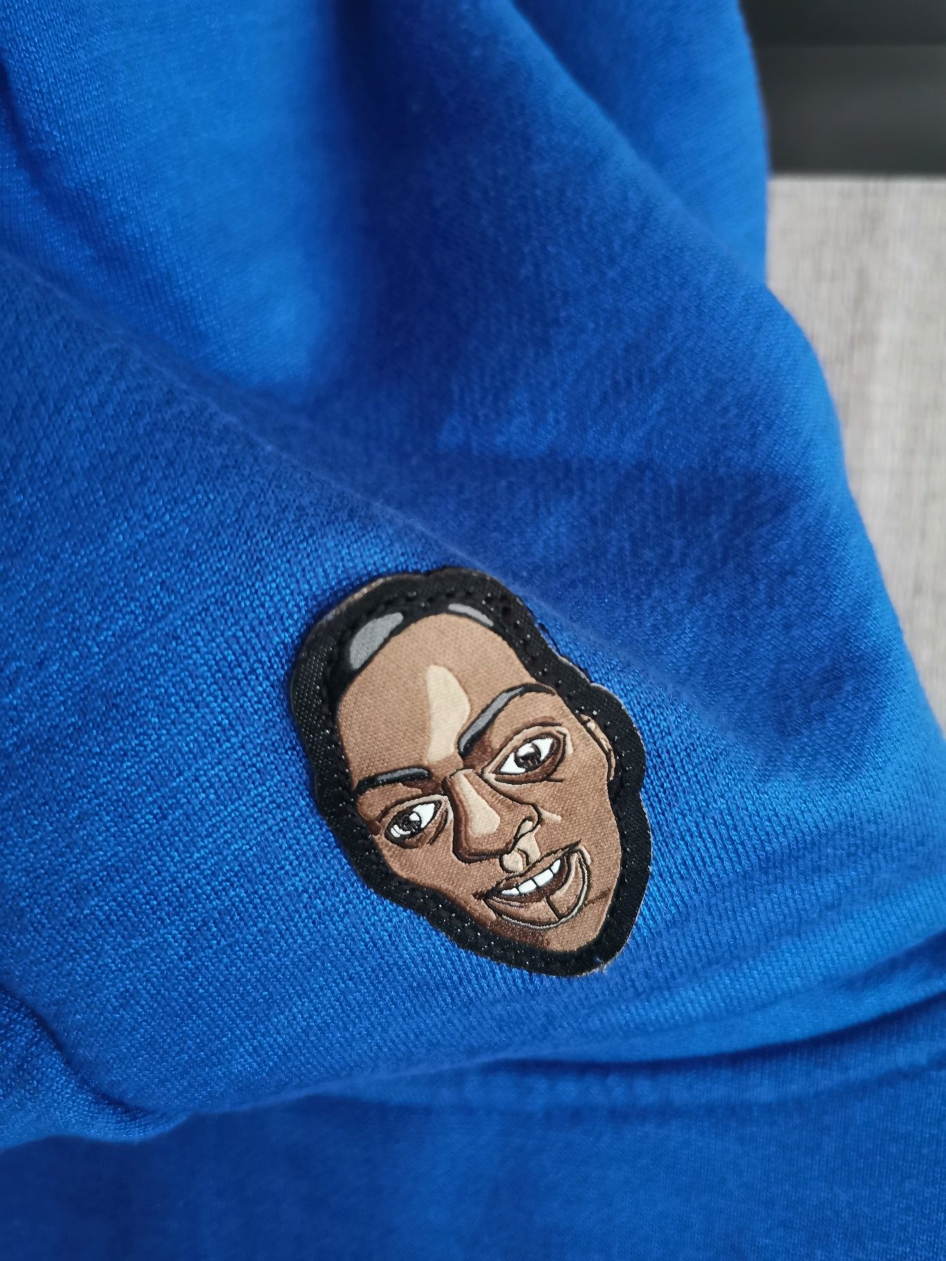 Niebieska męska bluza z kapturem Nike Penny Hardaway S