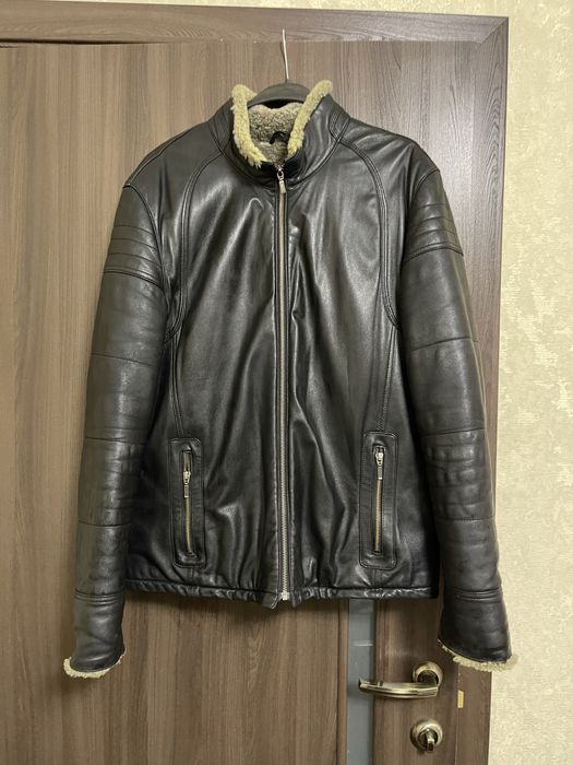 Натуральная мужская дубленка