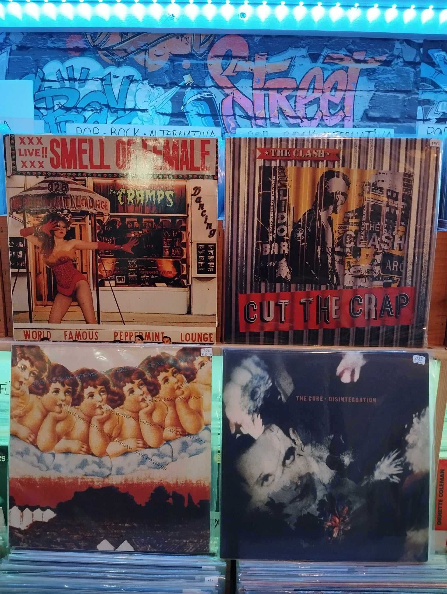 Vinil - Freedie M.Queen,Doors,G.Michael,Cocteau T,Cramps,Clash