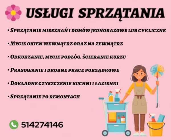 Sprzątanie mieszkań / Częstochowa