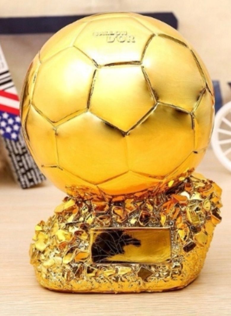 Europejska piłka nożna złota piłka trofeum pamiątek 20cm