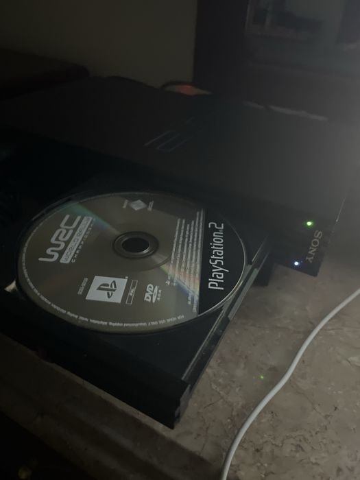 Ps2 fat + cabo de energia .