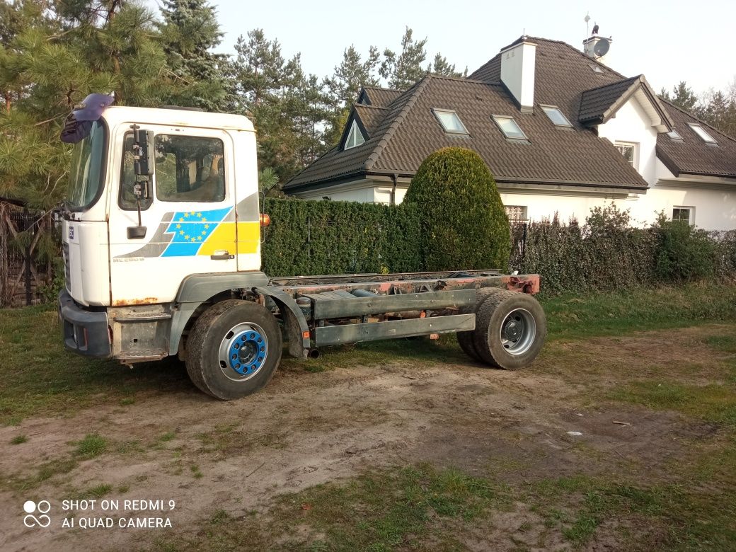 MAN ME 280B 4x2 Specjalny rama do zabudowy 18.280 Resor ZF