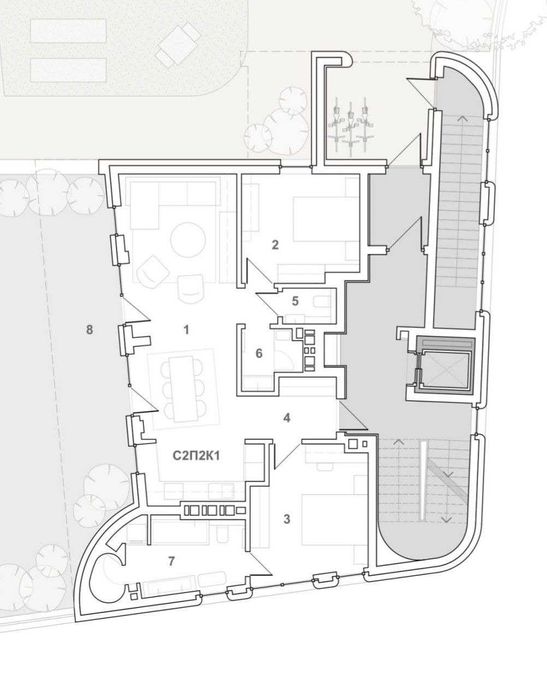 Продаж 2 кім.квартира вул Червона(бічна Княгині Ольги)