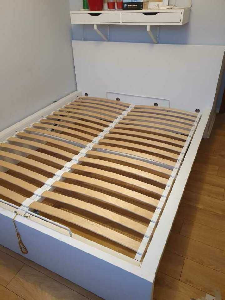Łóżko IKEA MALM podnoszone z pojemnikiem r.160x200 cm-dowóz gratis
