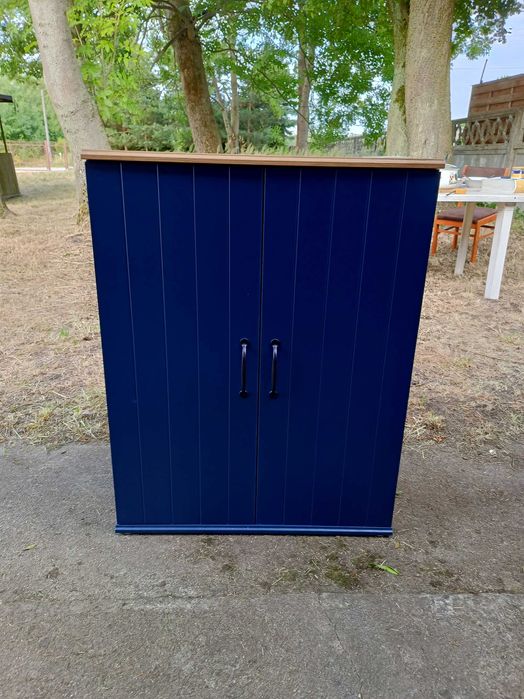 Szafka IKEA w kolorze granatowym