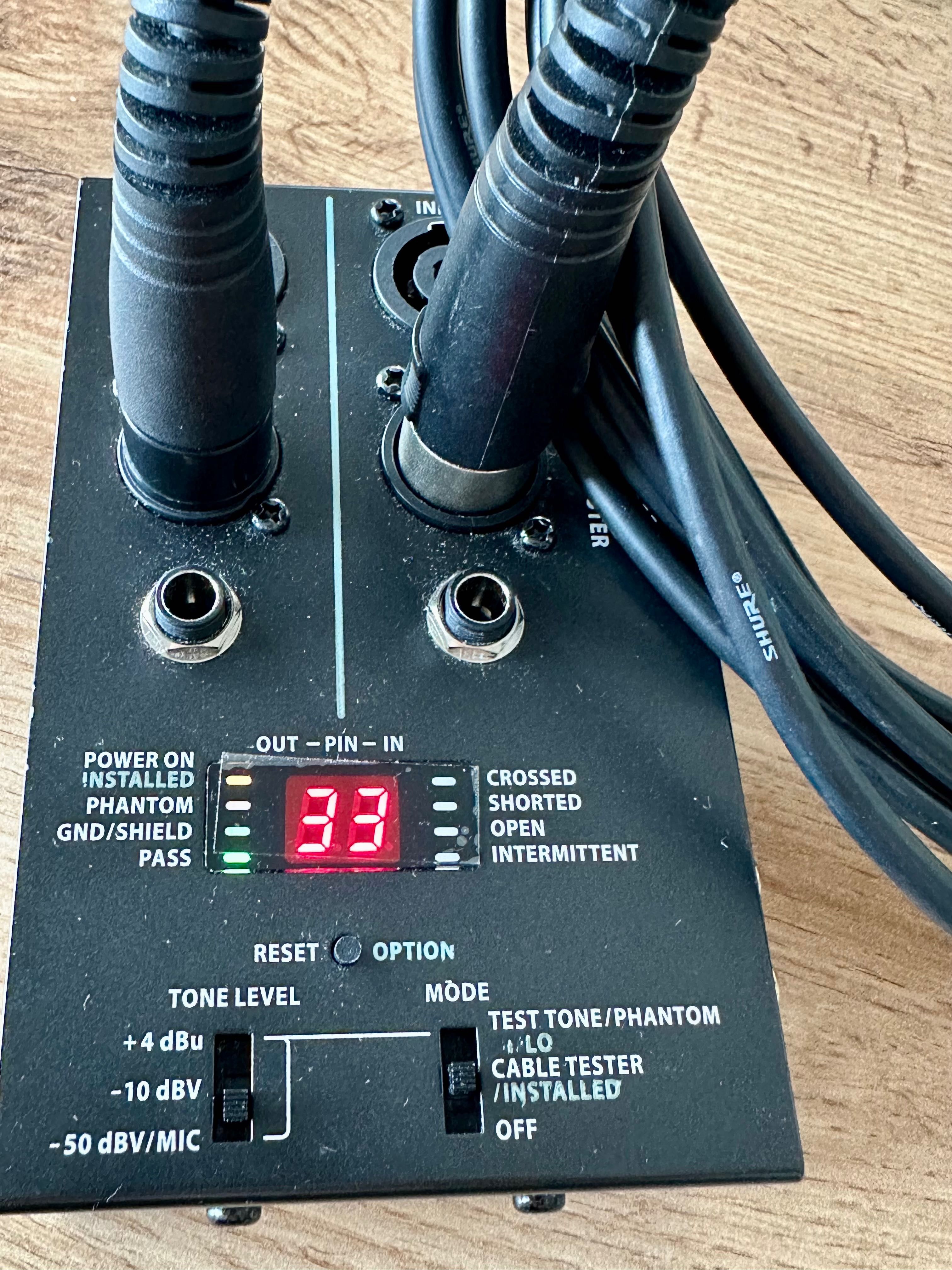Kabel mikrofonowy Shure XLR Oryginał 5 metrów