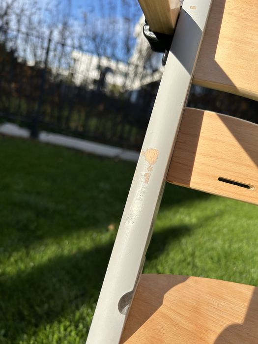 Kinderkraft Enock krzesełko do karmienia regulowane szare