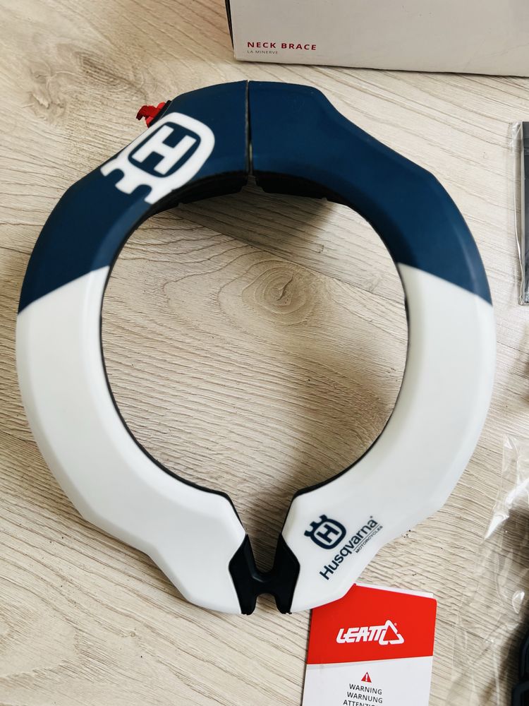Leatt GPX 3.5 Husqvarna SM Neck Brace Stabilizator Karku Cross Enduro