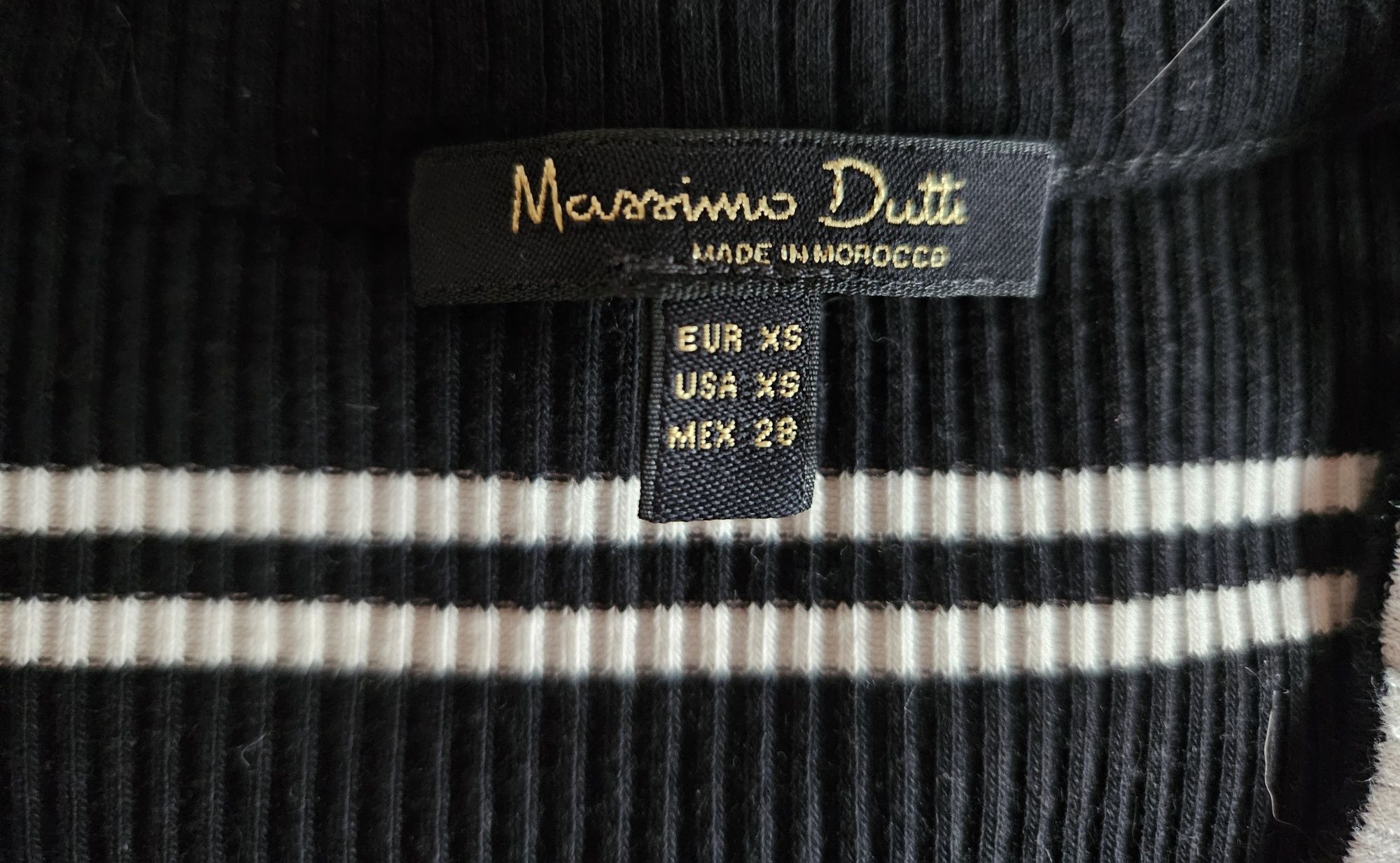 Bluzka Massimo Dutti xs s w paski