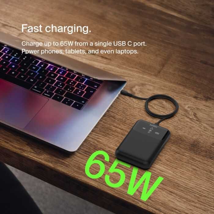 Belkin PowerBank 20,000 mAh (65W) Повербанк