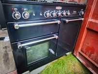 Kuchnia gazowa 100 cm   wook  grill  2 piekarniki