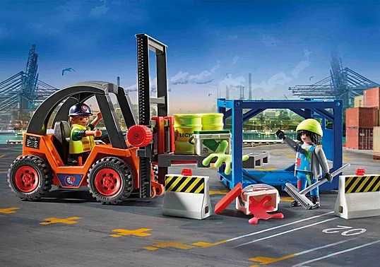 Playmobil City Action 70772 Wózek Widłowy Z Ładunkiem Zestaw *NOWE*