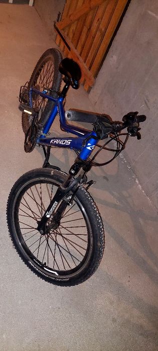 rower kands dragon 24" mtb niebieski