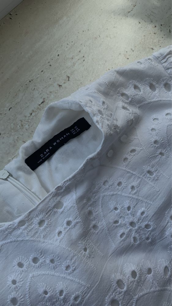 Сукня біла zara