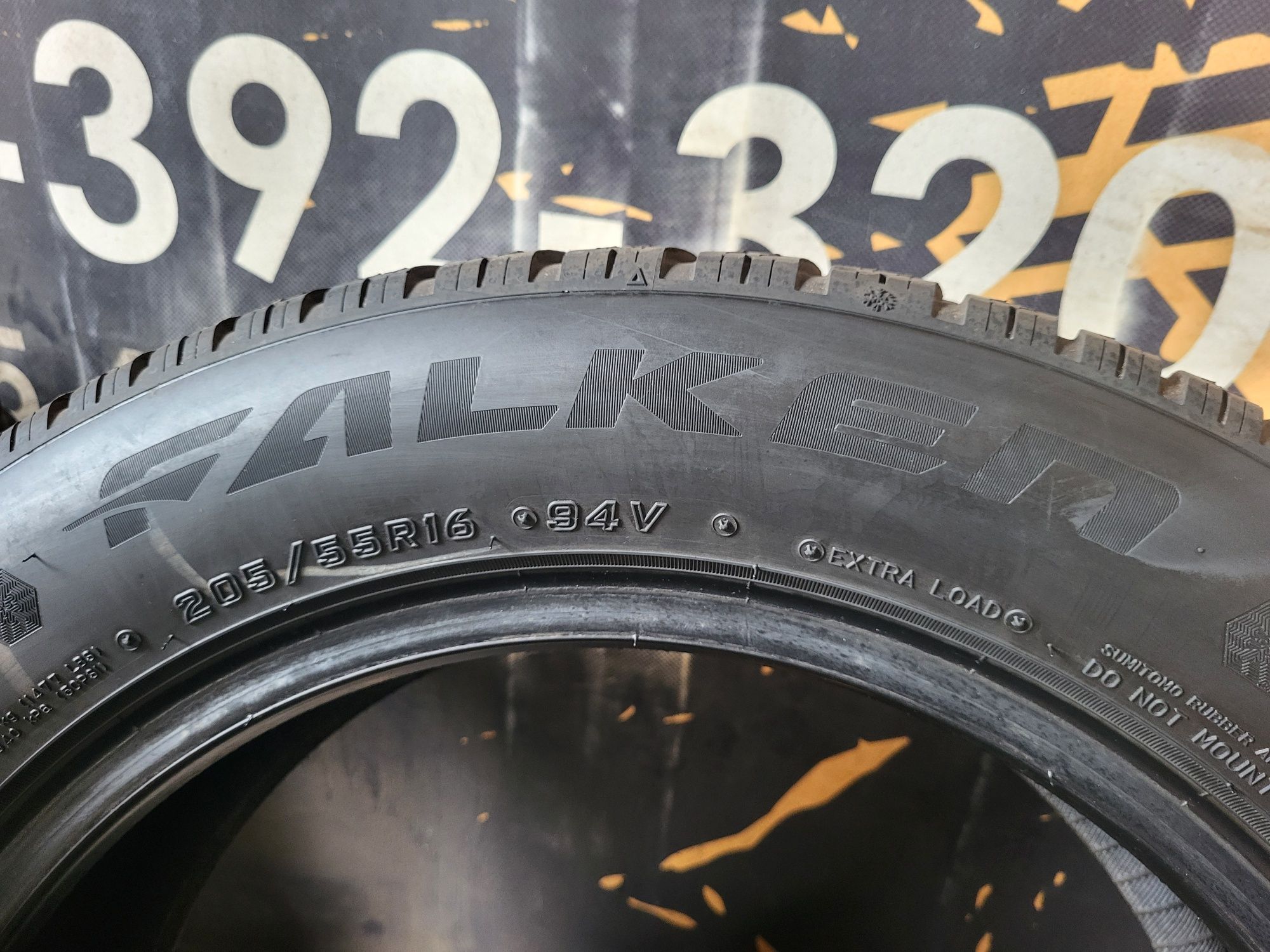 Opony zimowe 205/55/16 Falken 22rok 6,8mm