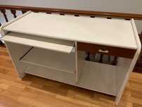 Mesa de madeira de escritorio