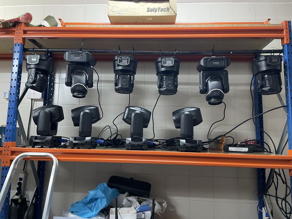 Moving head para eventos