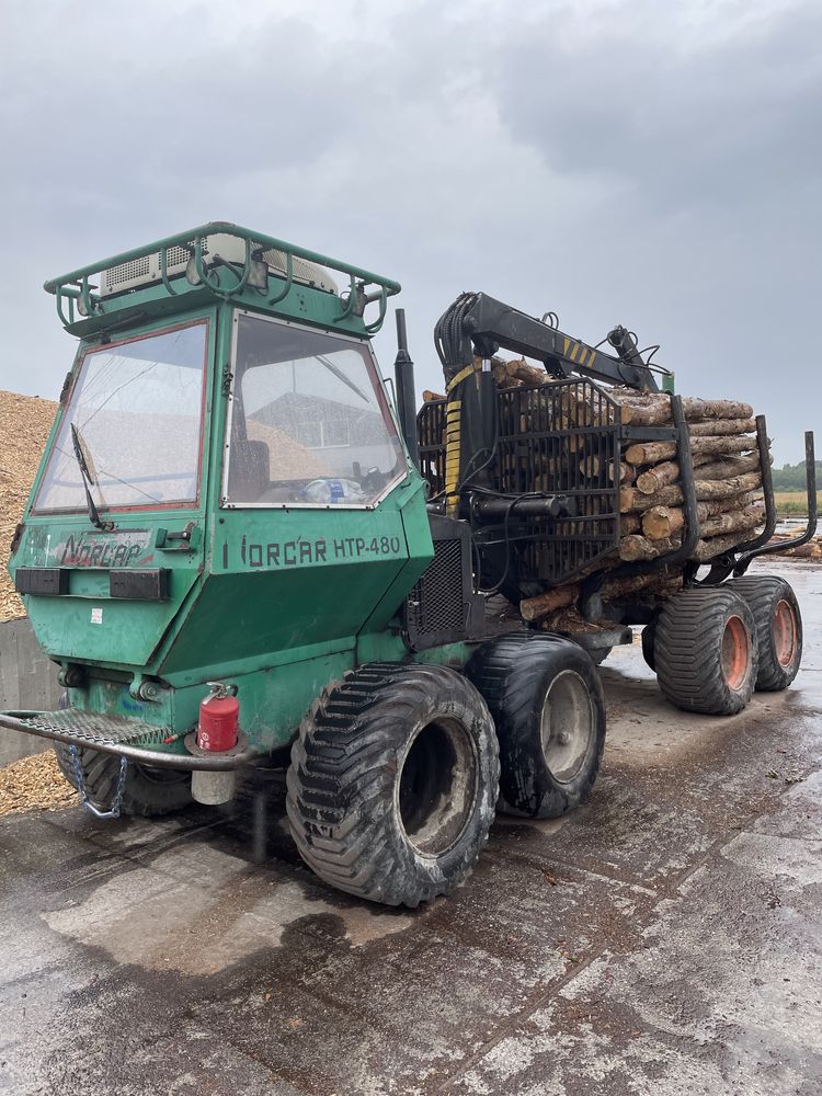 Forwarder norcar htp-480 Hds do lasu drewna przyczepa leśna zamiana