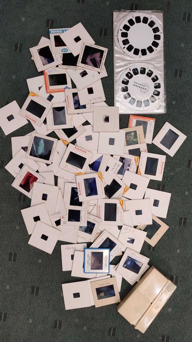 Lote 110 Slides antigos