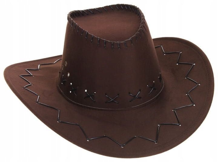 Kapelusz Kowbojski Kowboj Przebranie Kostium Dodatek do Stroju