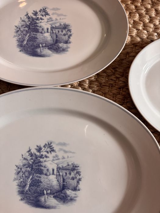 Vintage 4 travessas Vista alegre