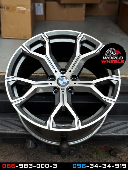 Диски BMW R20 5x120 X5m X6 E70 F15 E71 F16 разноширокие 741 стиль