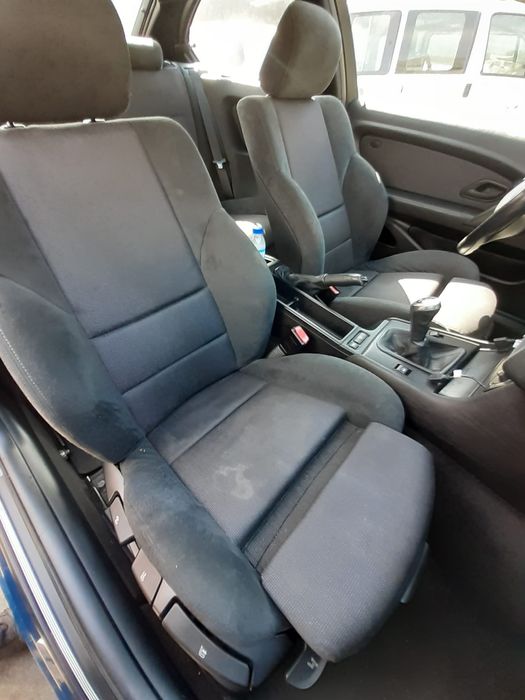 Bancos e quartelas pack m bmw e46 compact material original impecável