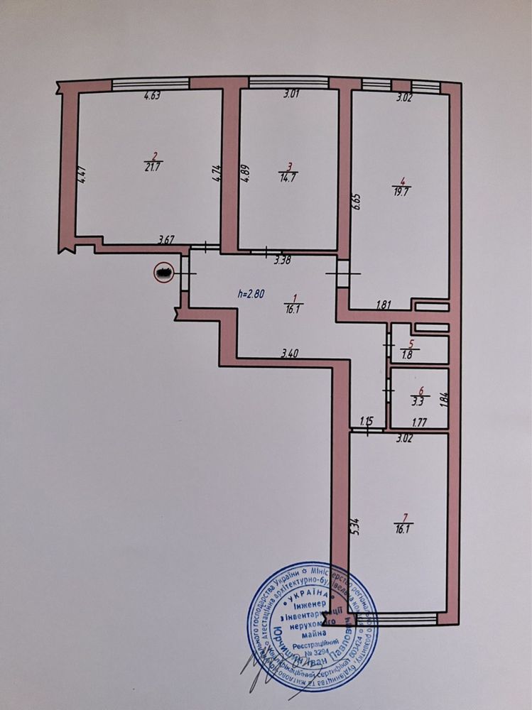 Продам 3-кімн.квартиру 93,4м2 вул. Малоземельна,75Д (ЖК «Рівʼєра»)