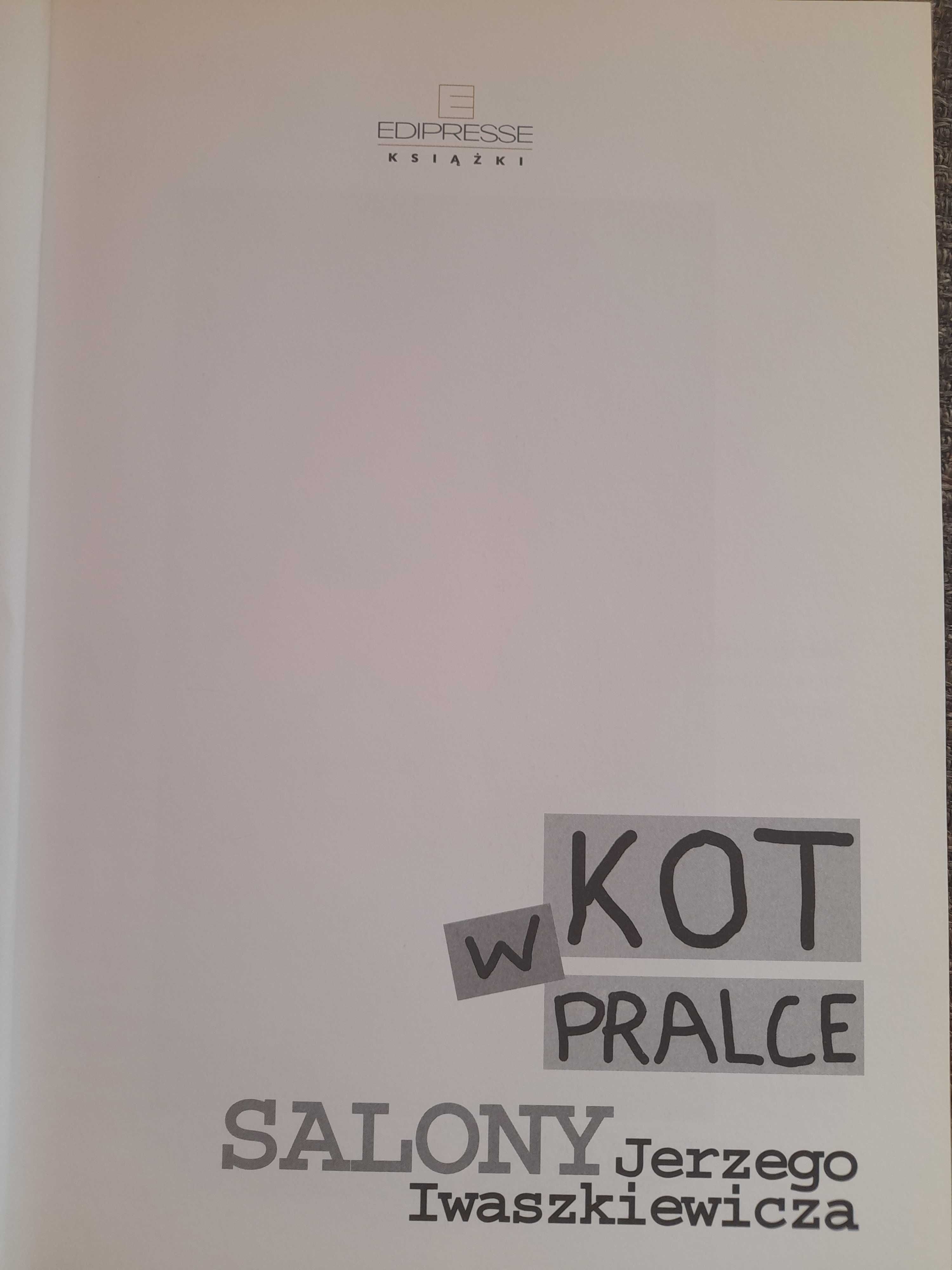 Kot w pralce Salony Jerzego Iwaszkiewicza