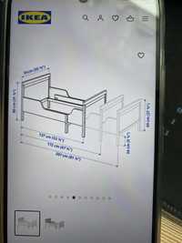 Łóżko IKEA. Rozsuwana Rama łóżka SUNDVIK