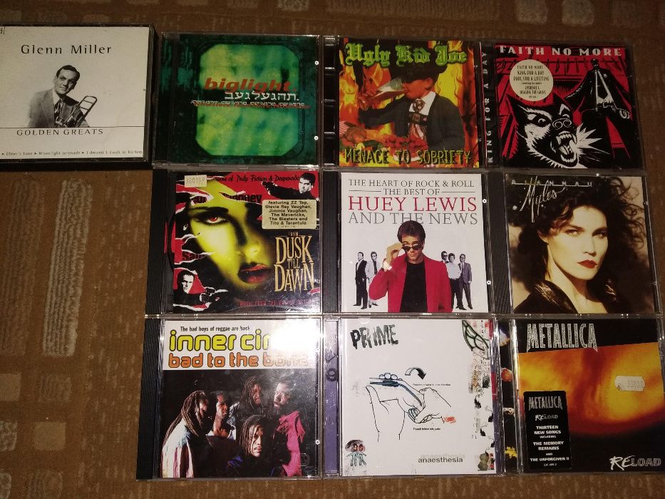 lote de cd, rock ,metal , português