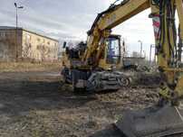 Koparka Liebherr A900ZW, dwudrogowa