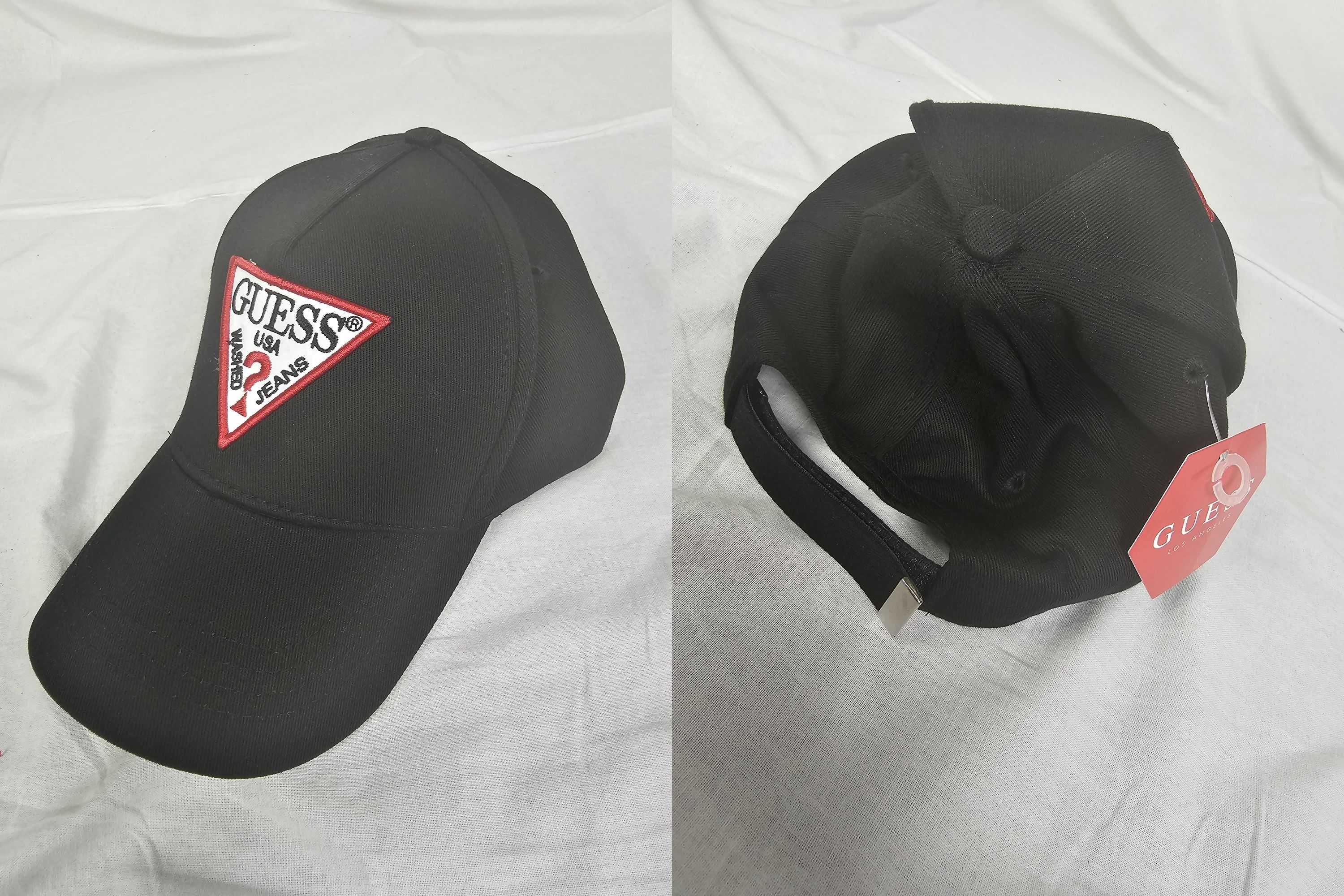 Czapka Guess czapki z daszkiem Armani na lato bejsbolówki