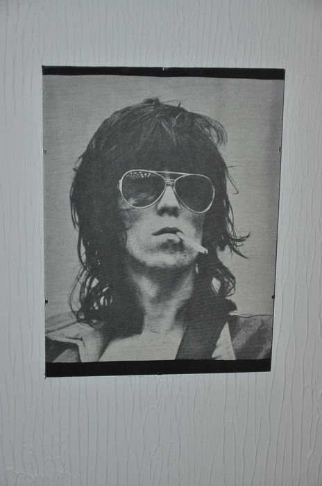 KEITH RICHARDS - Obraz w Antyramie 30x40 The Rolling Stones