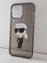 Oryginalne Etui KARL LAGERFELD Ikonik Karl Lagerfeld do Iphone 14 Pro