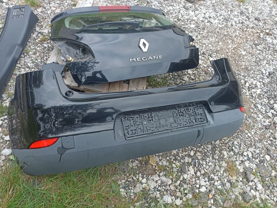 Megane 3 klapa tył TEGNE zderzak hatchback belka wanna pas tylny