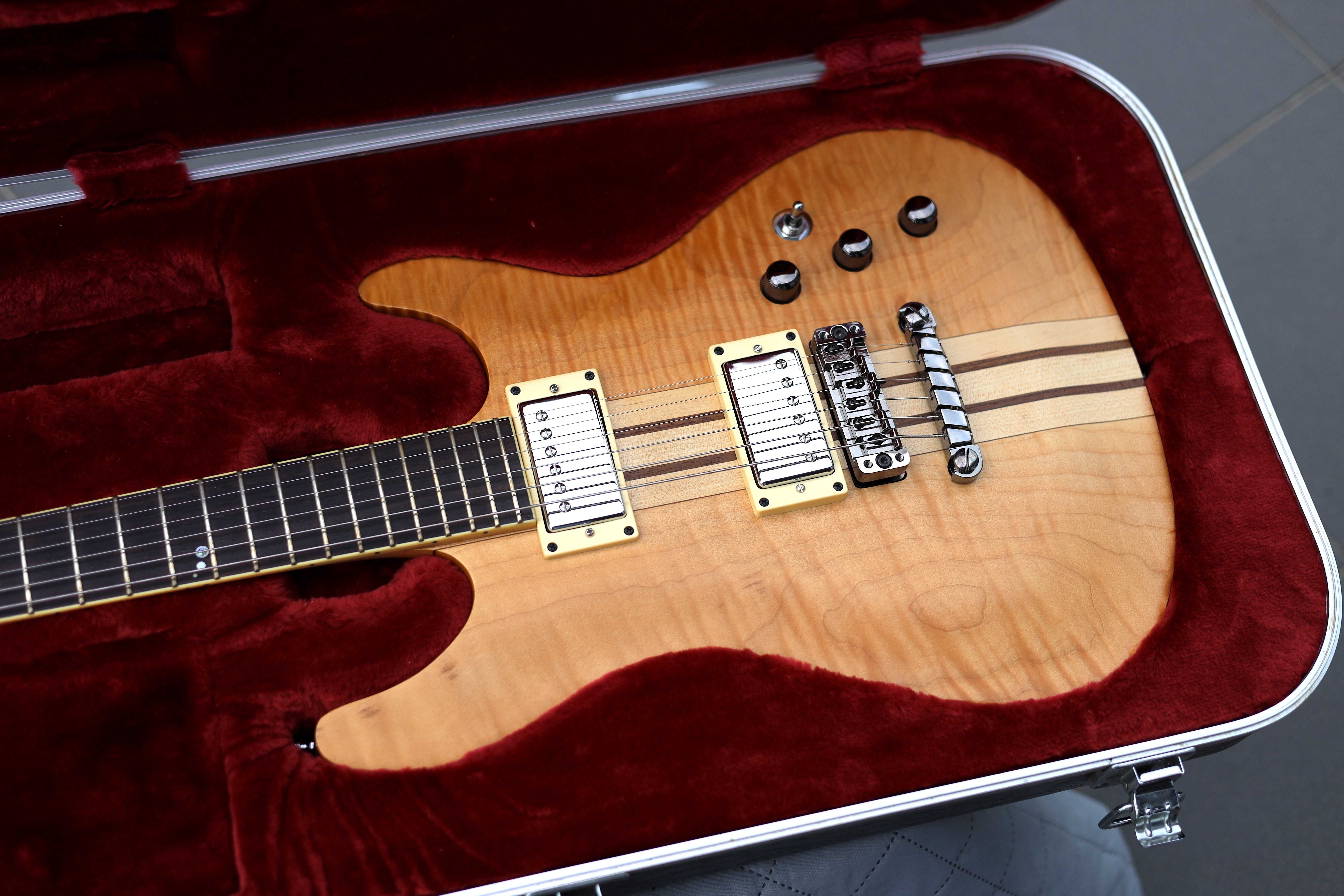 Ibanez Prestige SZ4020FM Natural Flat + Ibanez Case