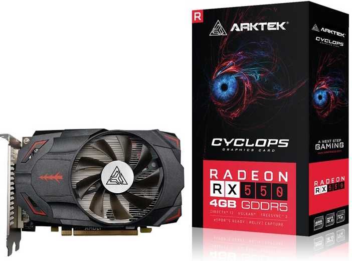 Відеокарта RX 550 4GB стан нової.