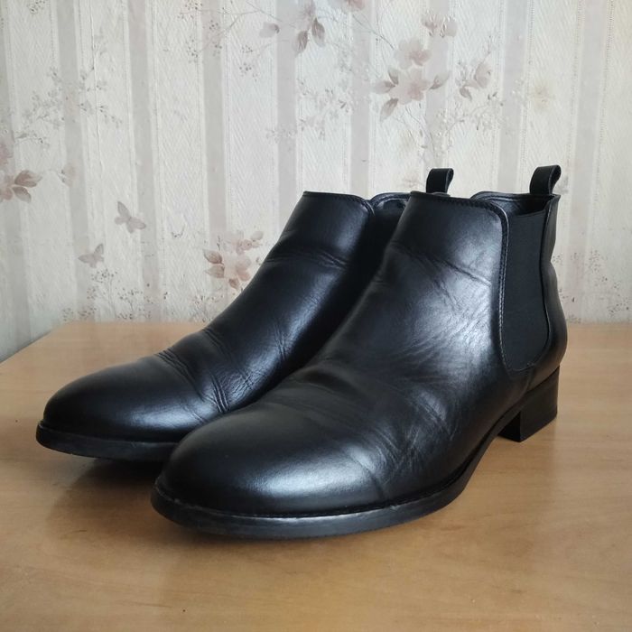Buty damskie sztyblety Chelsea boots  CLARKS skóra nat. roz.eu-41