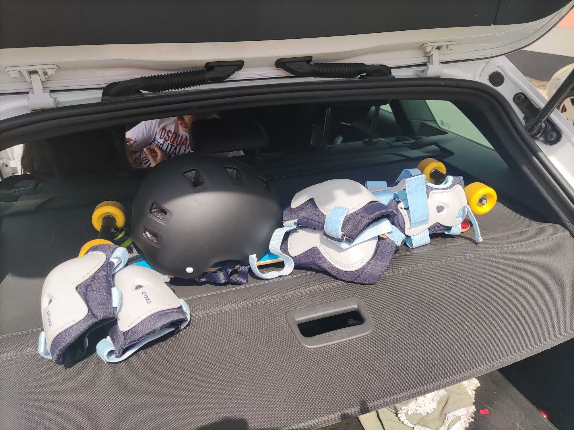 Skate e equipamentos novos