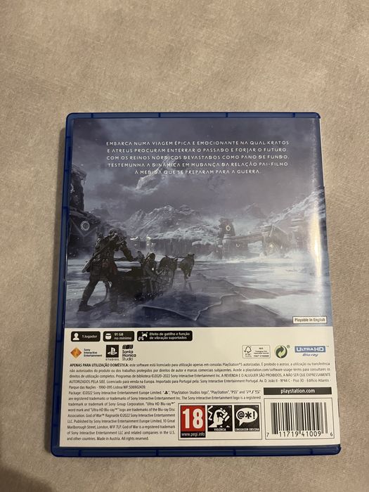 Vendo Jogo God of War Ragnarok (GoW) para a PS5