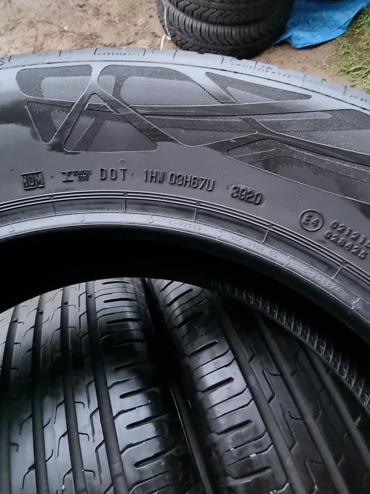 4x opony letnie 215 65 r17 XL Continental EcoContact 6