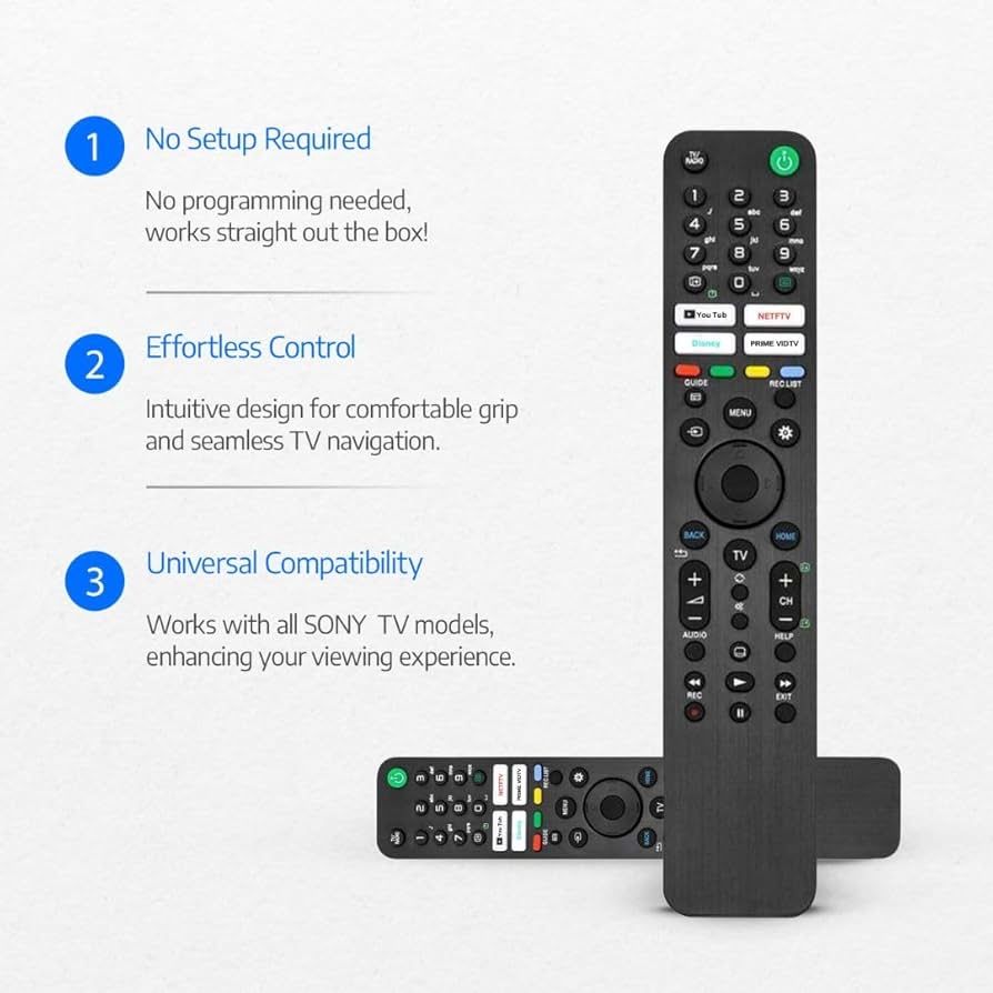 Uniwersalny pilot TV SONY