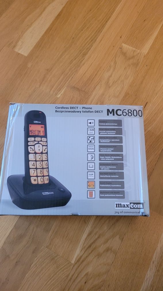 Telefon bezprzewodowy MC 6800