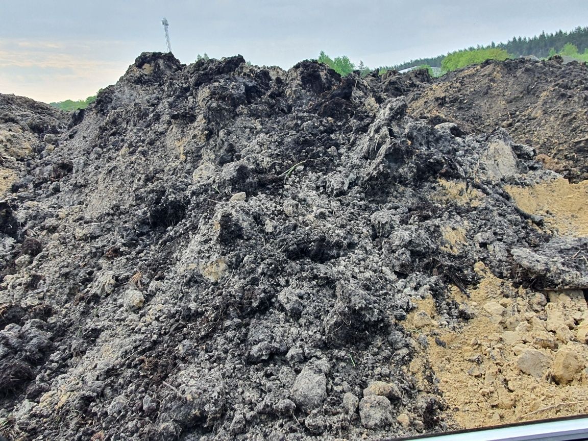 Ziemia na podniesienie terenu, czarna, ogrodowa, piasek