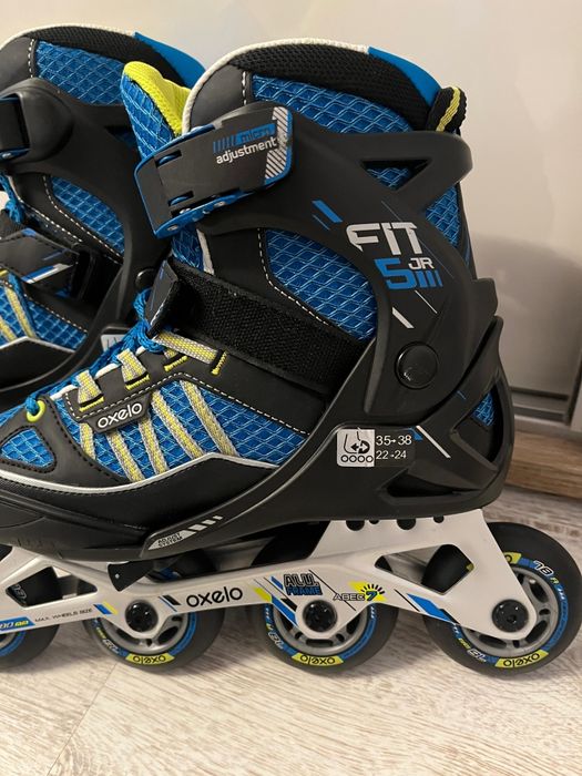 Rolki Oxelo junior niebieskie rozmiar 35-38