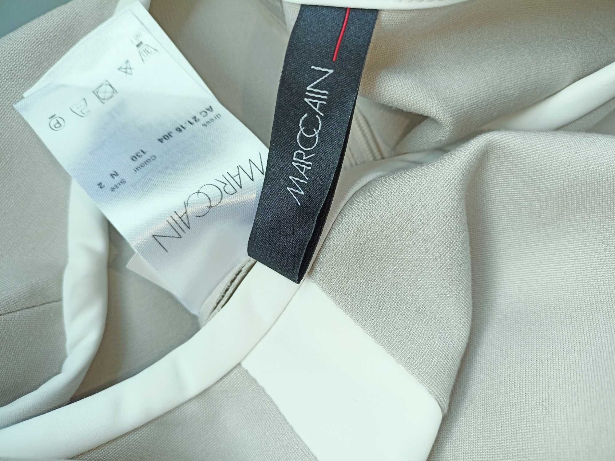Marc CAIN ołówkowa elegancka sukienka S